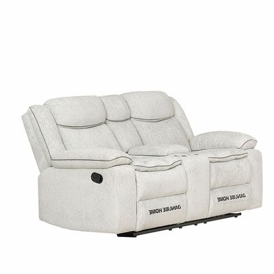 Sawyer 2 Seater Fabric Recliner - L.Grey